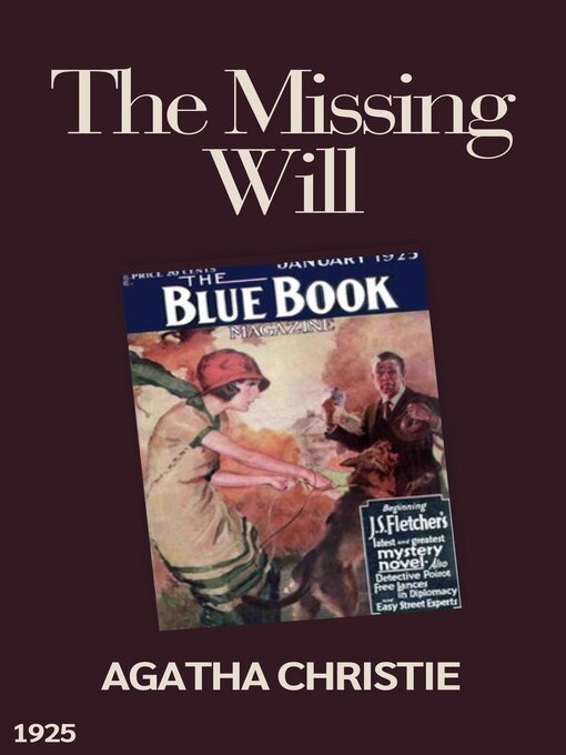 Title details for The Missing Will by Agatha Christie - Available